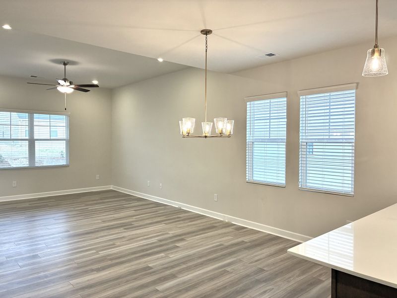 Spacious, unfurnished interior of a new home in Reidville Town Center, Reidville (Image 13).