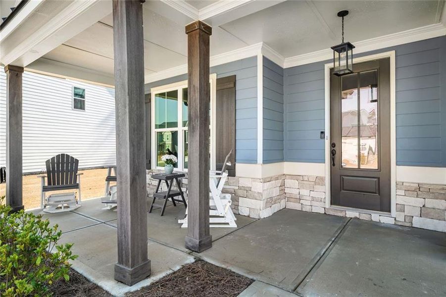 Exterior details and patio area of a home in , Dallas (Image 27). Exterior details and patio area of a home in , Dallas (Image 27).