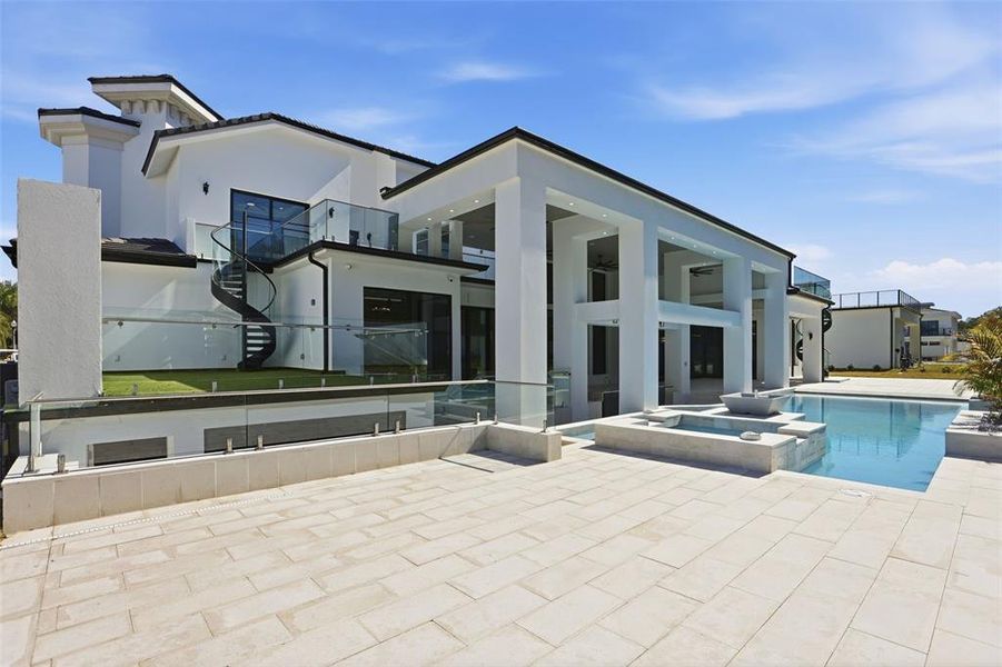 Exterior details and patio area of a home in , Windermere (Image 36). Exterior details and patio area of a home in , Windermere (Image 36).