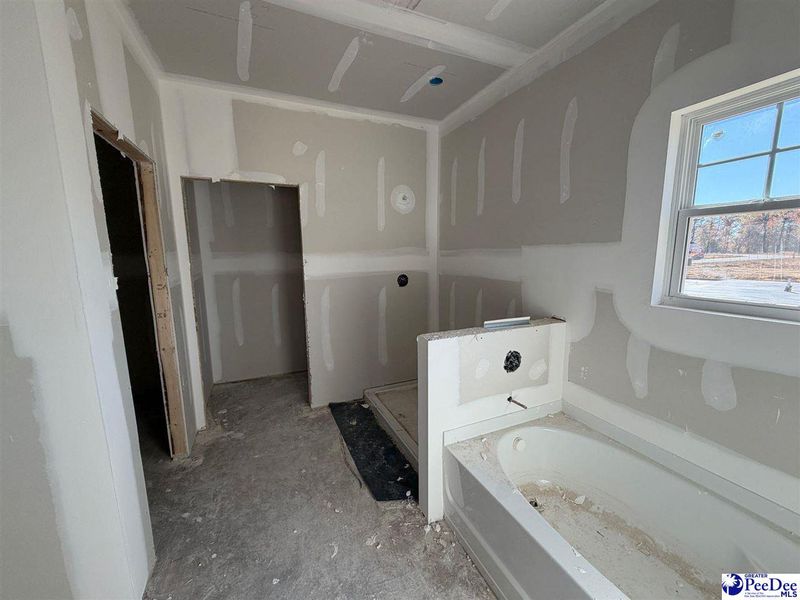 In-progress construction of a new home in The Grove, Florence, SC (Image 12). In-progress construction of a new home in The Grove, Florence, SC (Image 12).