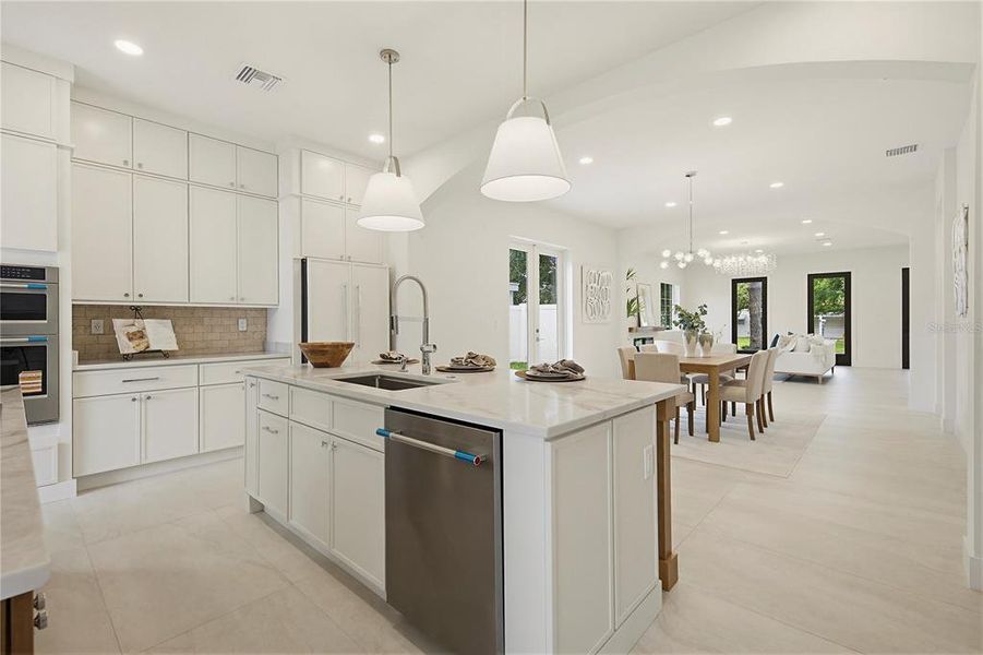 Furnished interior view inside a new home in , Winter Park (Image 8).