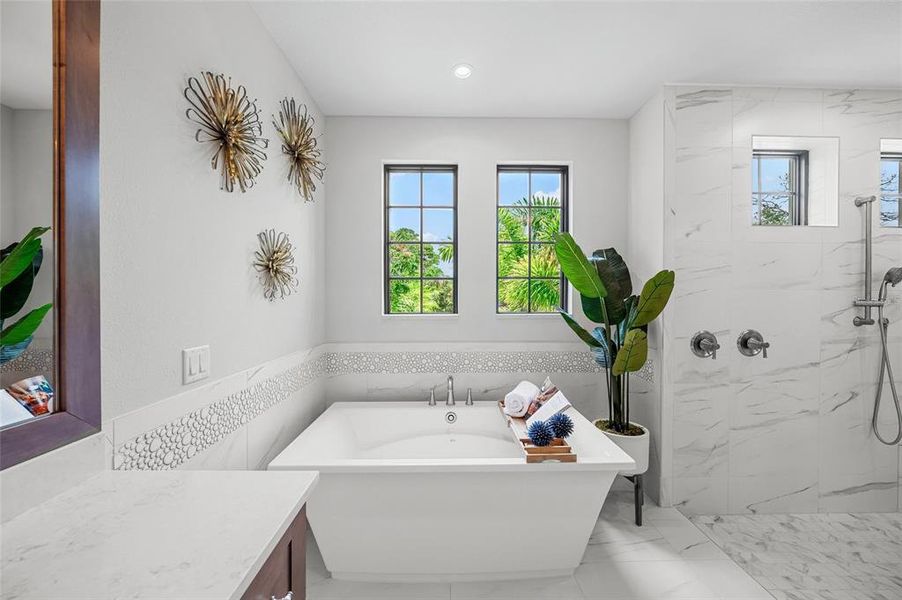 Furnished interior view inside a new home in , Nokomis (Image 46).