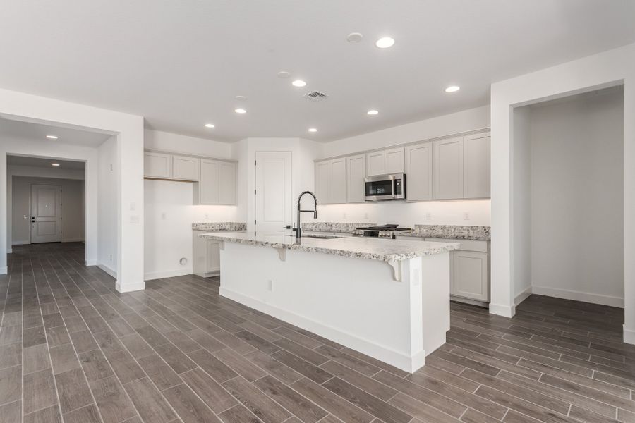 Furnished interior view inside a new home in Hawes Crossing, Mesa (Image 4).