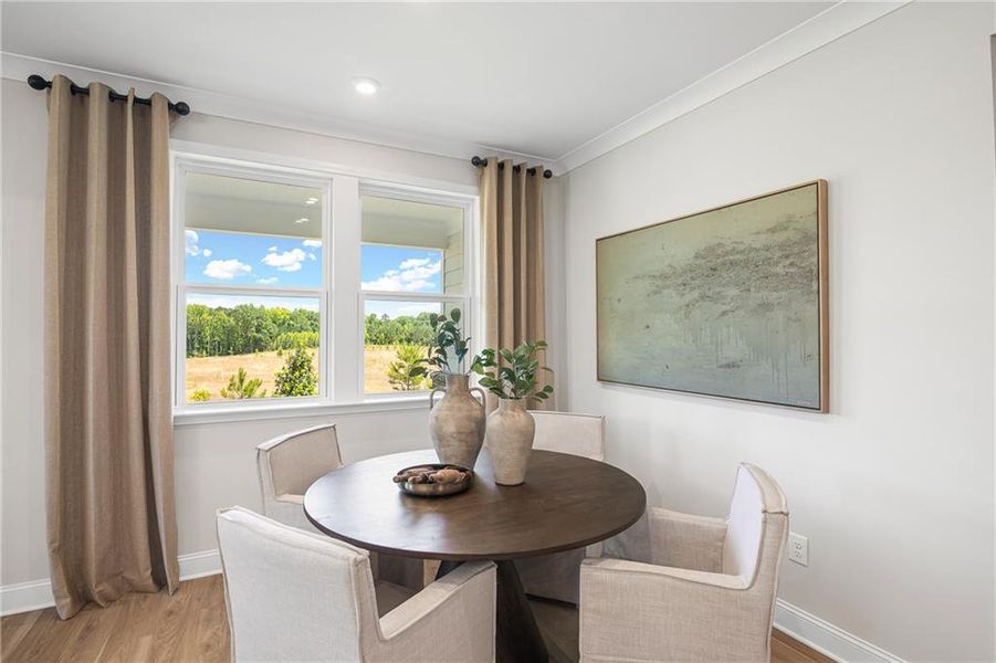 Furnished interior view inside a new home in Overland, Locust Grove (Image 6).