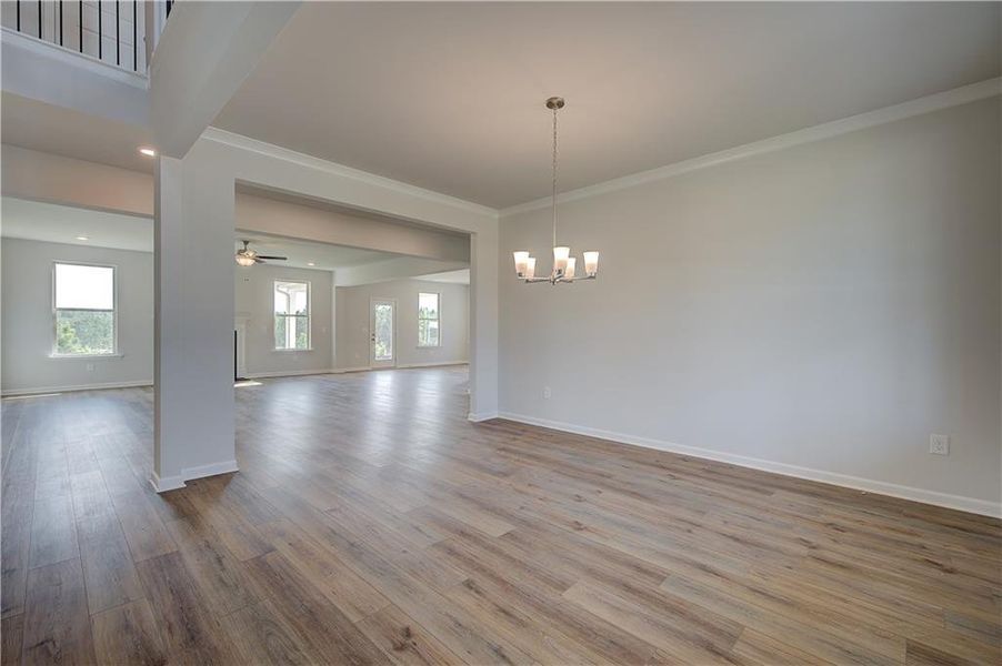 Spacious, unfurnished interior of a new home in Brighton, Locust Grove (Image 12). Spacious, unfurnished interior of a new home in Brighton, Locust Grove (Image 12).