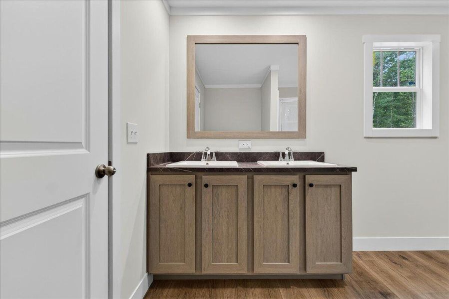 Furnished interior view inside a new home in , Walterboro (Image 10).