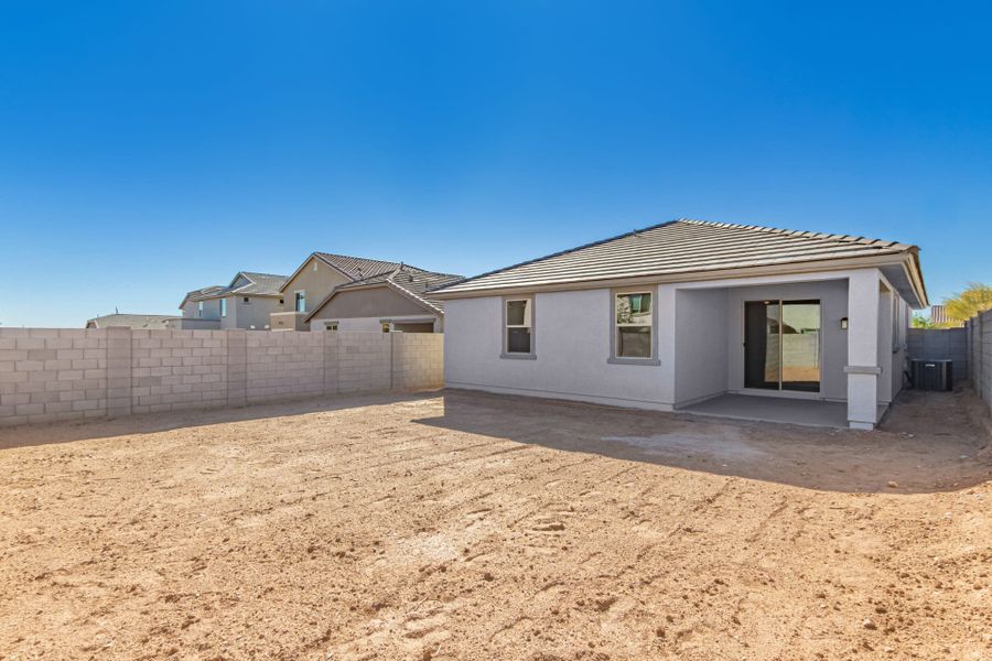 Exterior details and patio area of a home in Sunrise, Surprise (Image 4).
