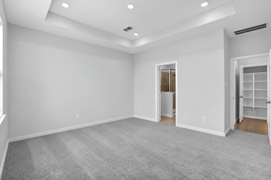 Spacious, unfurnished interior of a new home in Avalon at Cypress, Cypress (Image 19).