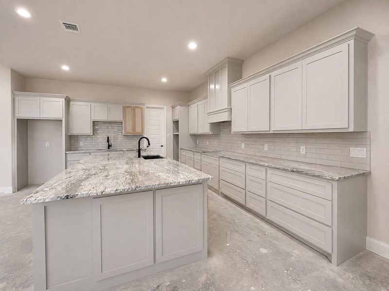 Chef Inspired Kitchen with spacious Walk-In Pantry