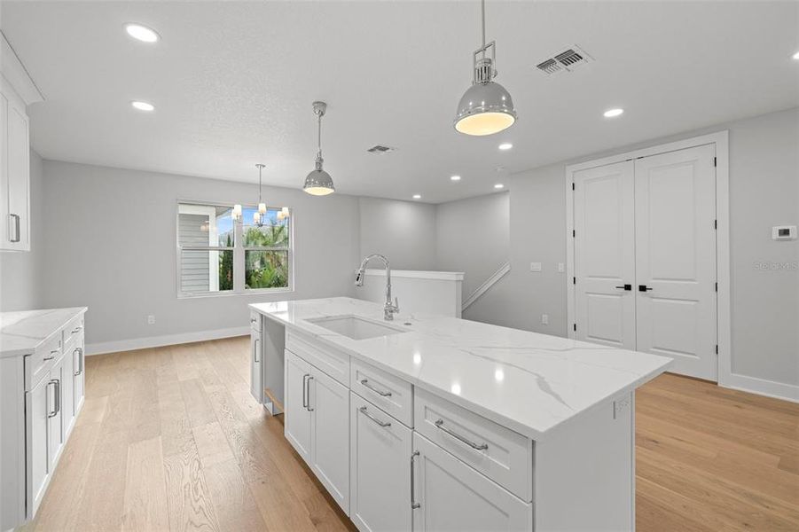 Furnished interior view inside a new home in , Tampa (Image 8).