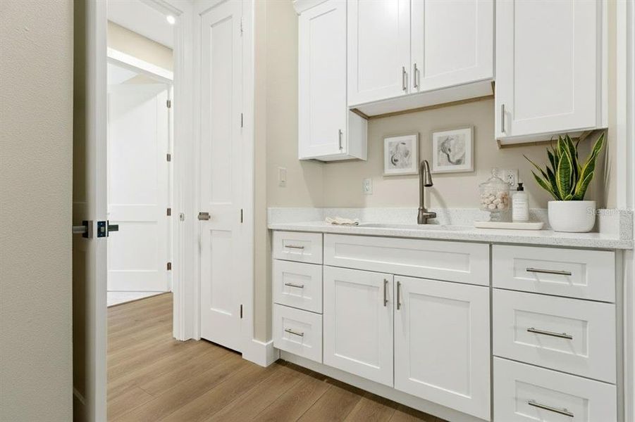 Furnished interior view inside a new home in , Weeki Wachee (Image 6). Furnished interior view inside a new home in , Weeki Wachee (Image 6).