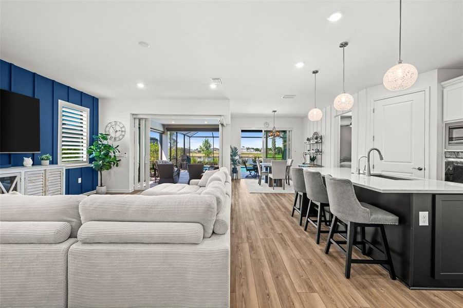 Furnished interior view inside a new home in , Punta Gorda (Image 9).