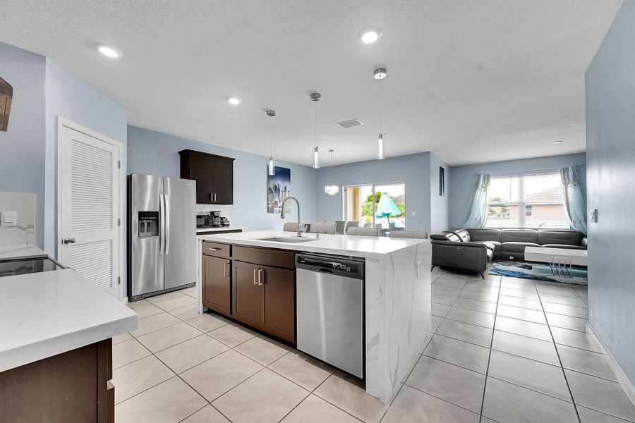 Furnished interior view inside a new home in , Port St. Lucie (Image 11).