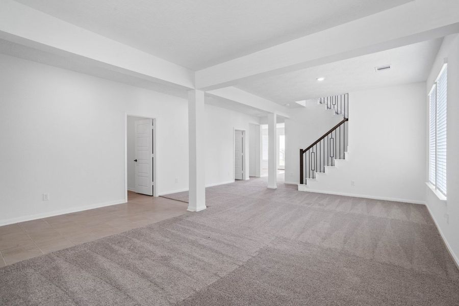 Spacious, unfurnished interior of a new home in Saddlebrook Preserve, Beasley (Image 14). Spacious, unfurnished interior of a new home in Saddlebrook Preserve, Beasley (Image 14).