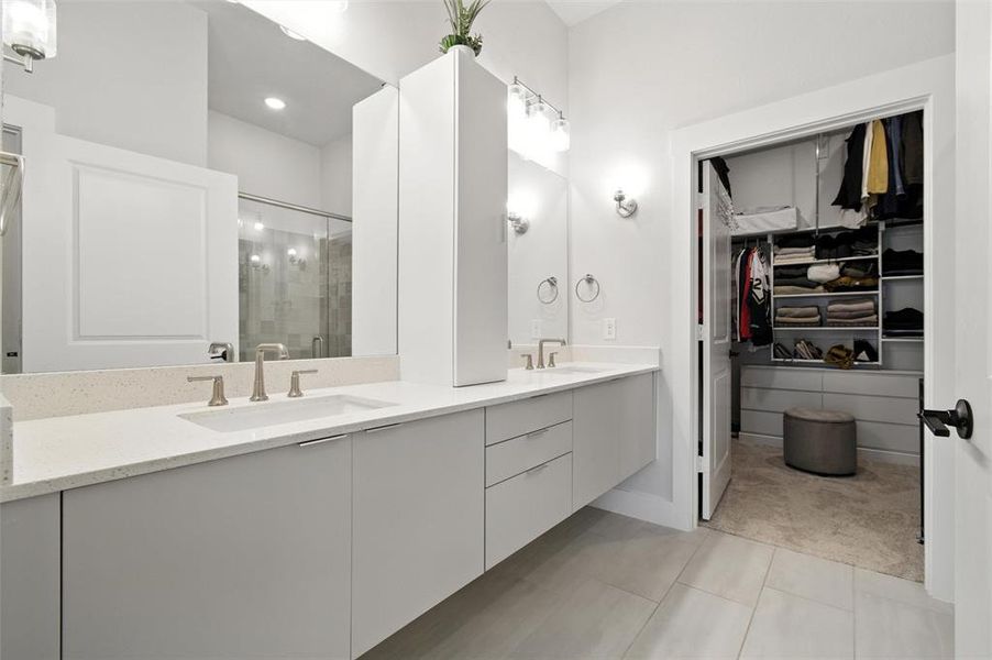 Furnished interior view inside a new home in , Arlington (Image 17).