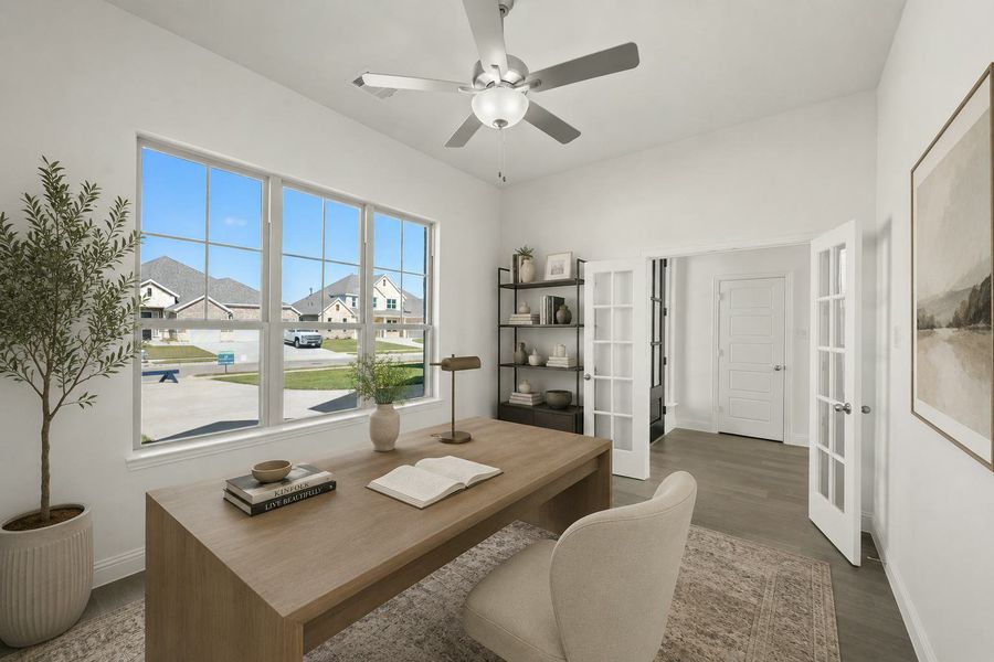 Furnished interior view inside a new home in Kentsdale Farms, DeSoto (Image 7). Furnished interior view inside a new home in Kentsdale Farms, DeSoto (Image 7).