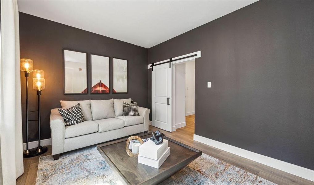 Furnished interior view inside a new home in Creekshaw, Royse City (Image 18).