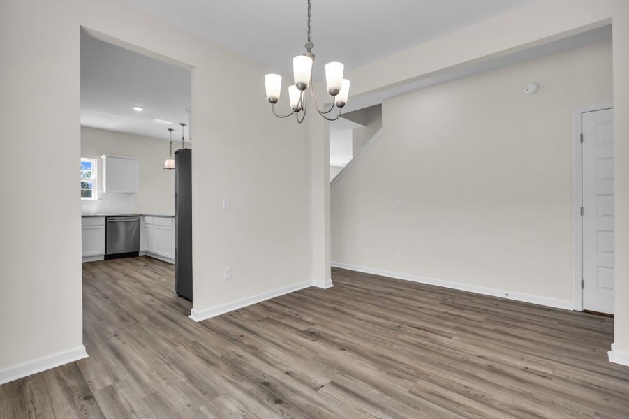 Representative unfurnished interior of a home built from the The Duncan by RTS Homes in The Village at Sassafras, Allenhurst (Image 26).