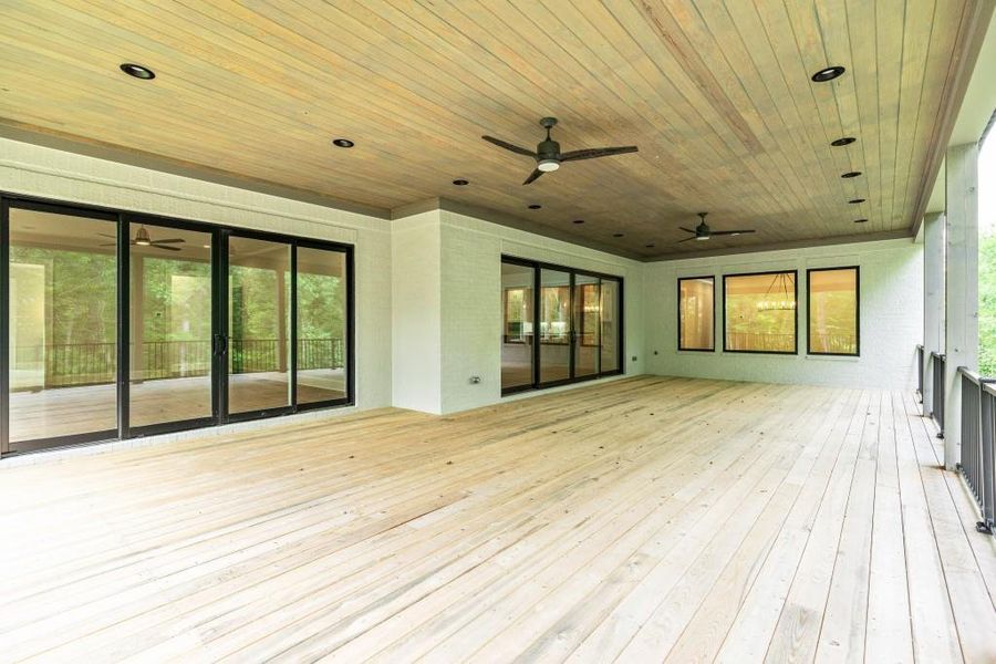 Exterior details and patio area of a home in , Newnan (Image 48).