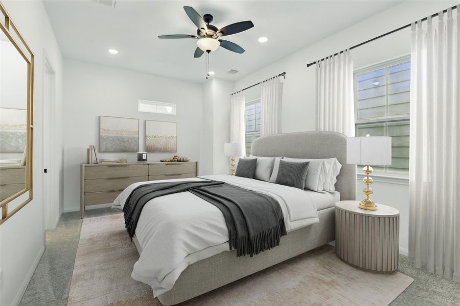 Virtually Rendered Image. Representative Image. This image is of a different unit in the community with the same plan. Virtually Rendered Image. Representative Image. This image is of a different unit in the community with the same plan.