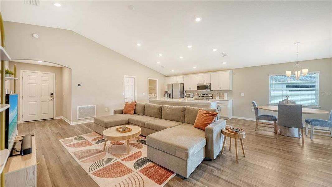 Furnished interior view inside a new home in , Palmetto (Image 5).