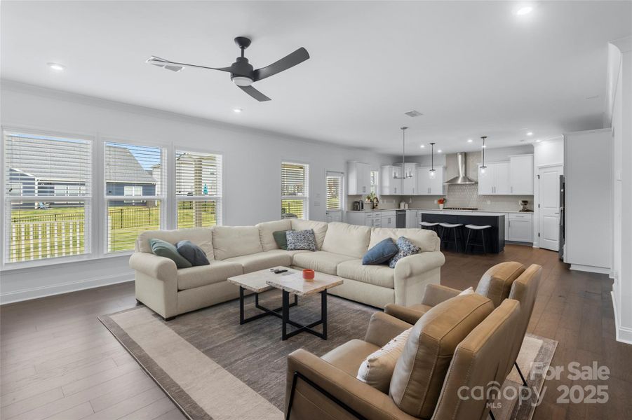 Furnished interior view inside a new home in , Charlotte (Image 13).