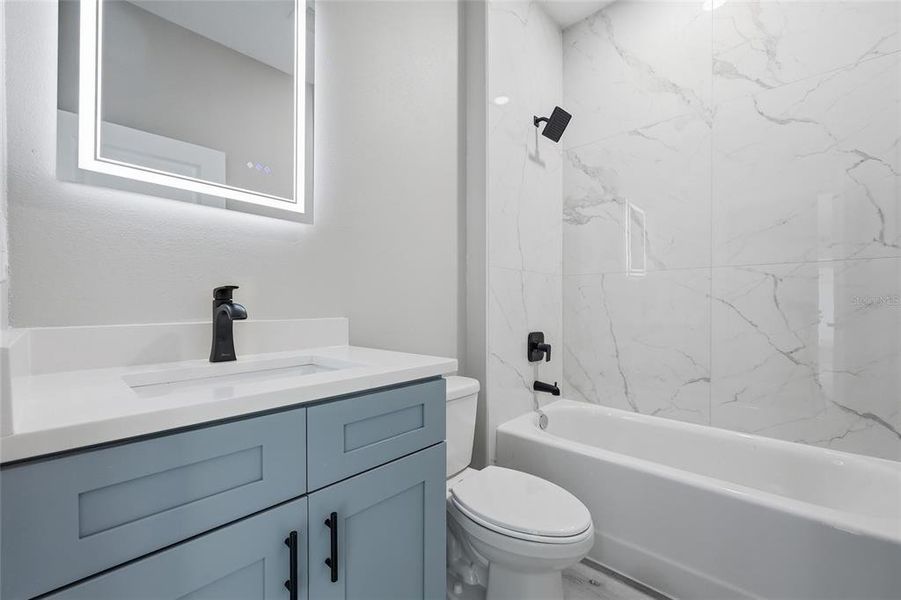 Furnished interior view inside a new home in , Kissimmee (Image 9).