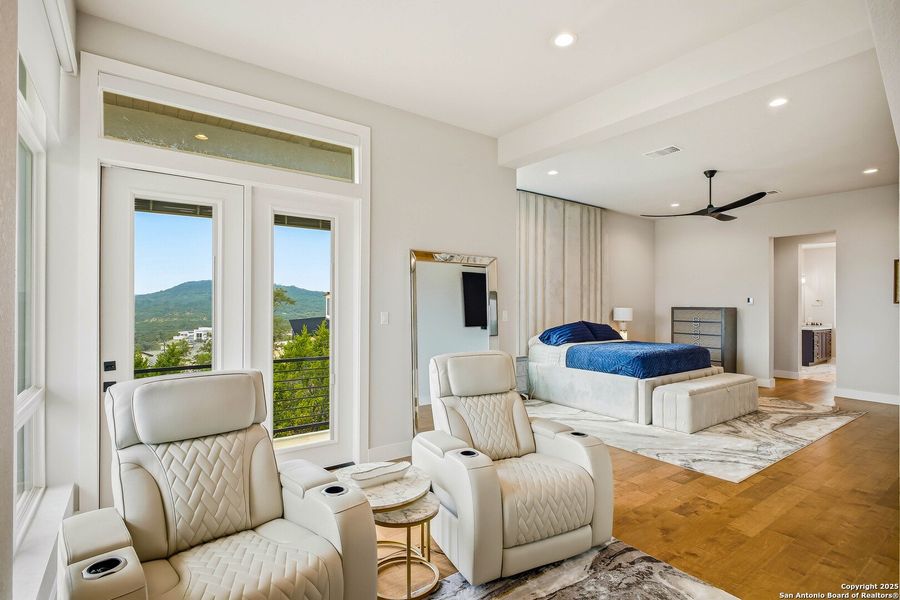 Furnished interior view inside a new home in , San Antonio (Image 67).