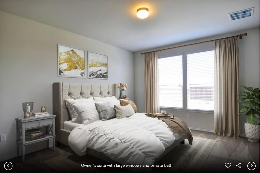 Furnished interior view inside a new home in Skyview, Belton (Image 4). Furnished interior view inside a new home in Skyview, Belton (Image 4).