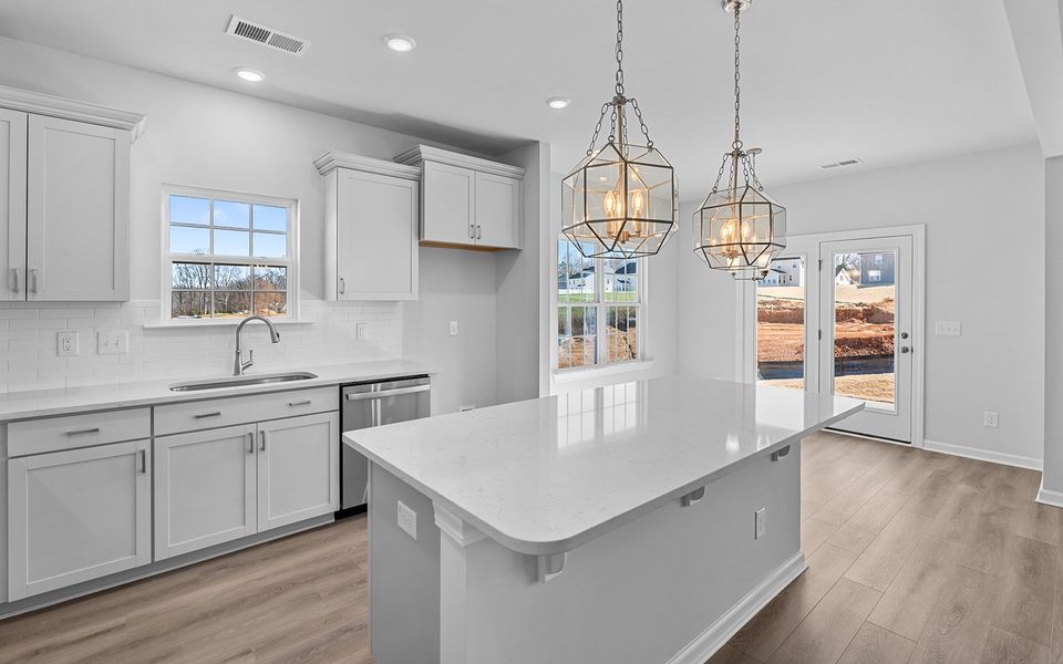 Furnished interior view inside a new home in Fieldstone, Lexington (Image 11).