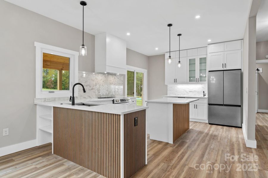 Furnished interior view inside a new home in , Asheville (Image 3).