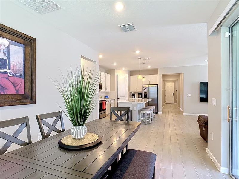 Furnished interior view inside a new home in Seasons at Big Sky, Kissimmee (Image 7).