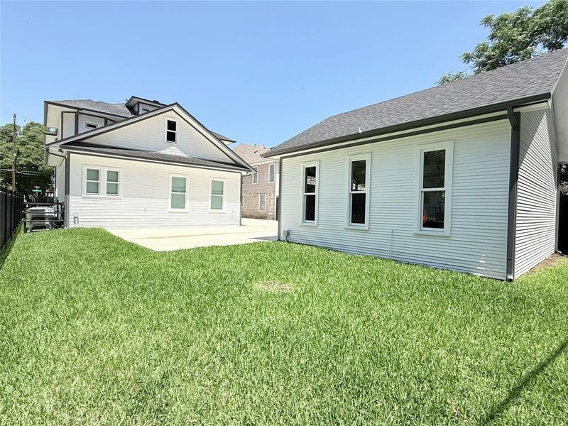 Exterior details and patio area of a home in , Dallas (Image 18). Exterior details and patio area of a home in , Dallas (Image 18).