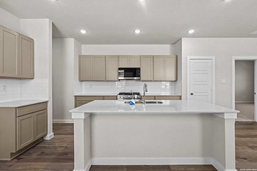 Furnished interior view inside a new home in Summerlin, San Antonio (Image 11).