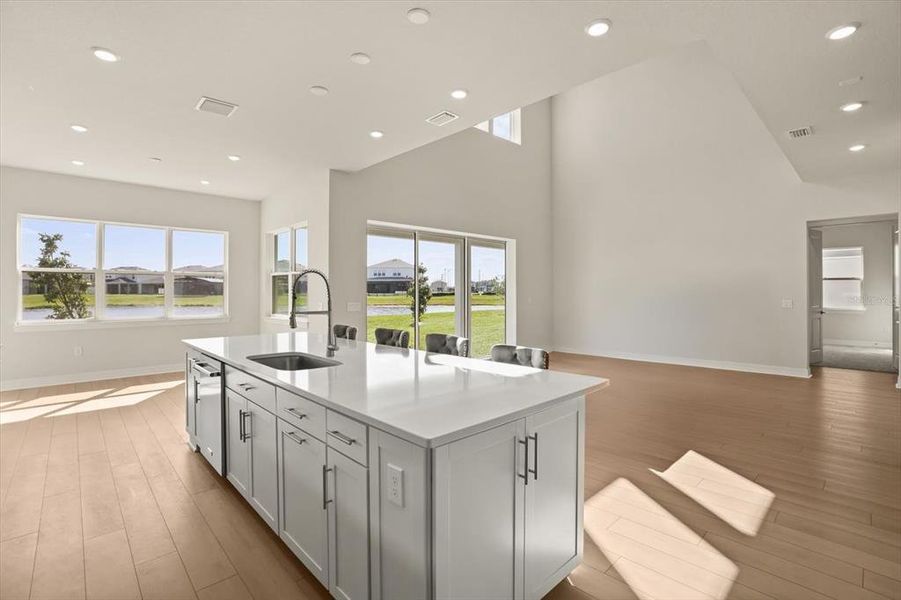 Furnished interior view inside a new home in , Orlando (Image 5).