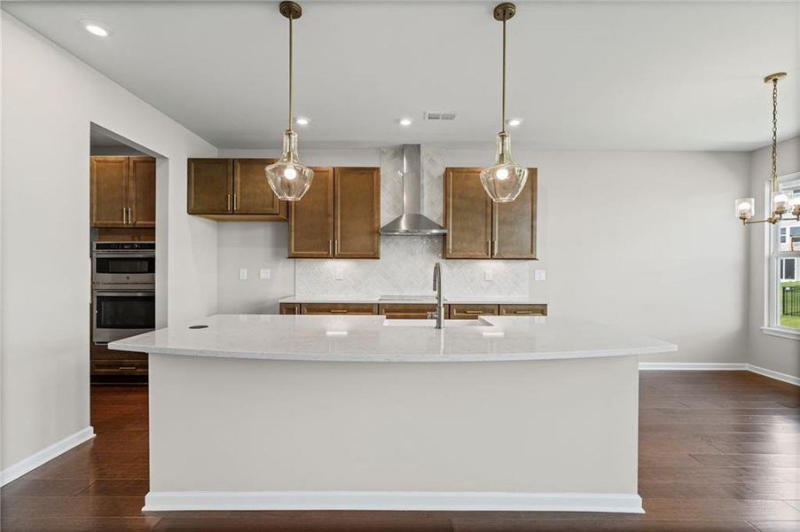 Furnished interior view inside a new home in Twin Lakes, Hoschton (Image 10).