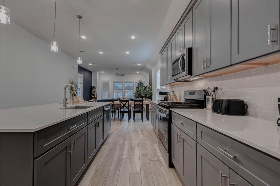 Furnished interior view inside a new home in Katy Court, Katy (Image 11).