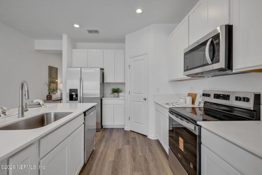 Furnished interior view inside a new home in , Jacksonville (Image 8).