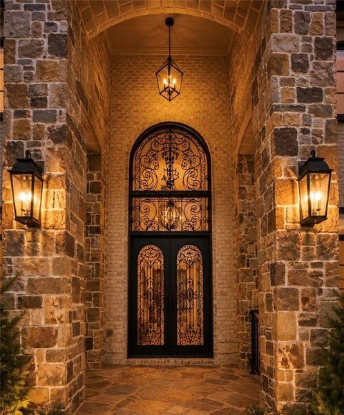 Exterior details and patio area of a home in , Alpharetta (Image 21).