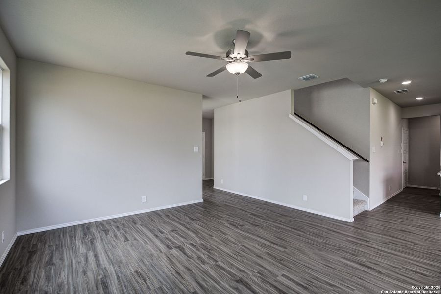 Spacious, unfurnished interior of a new home in Horizon Pointe, Converse (Image 45).