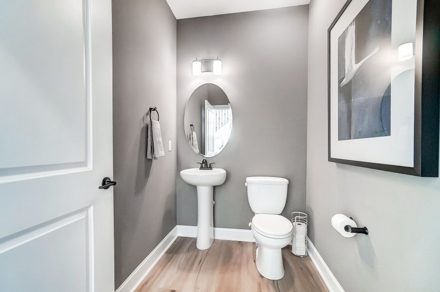 Representative furnished interior of a home built from the Lexington II by Caruso Homes in Rolling Meadows, Mooresville (Image 51).