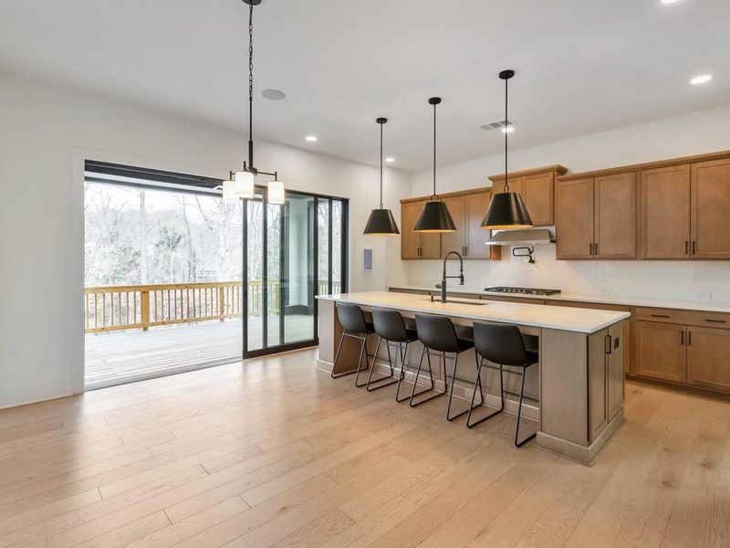 Furnished interior view inside a new home in , Woodstock (Image 49).