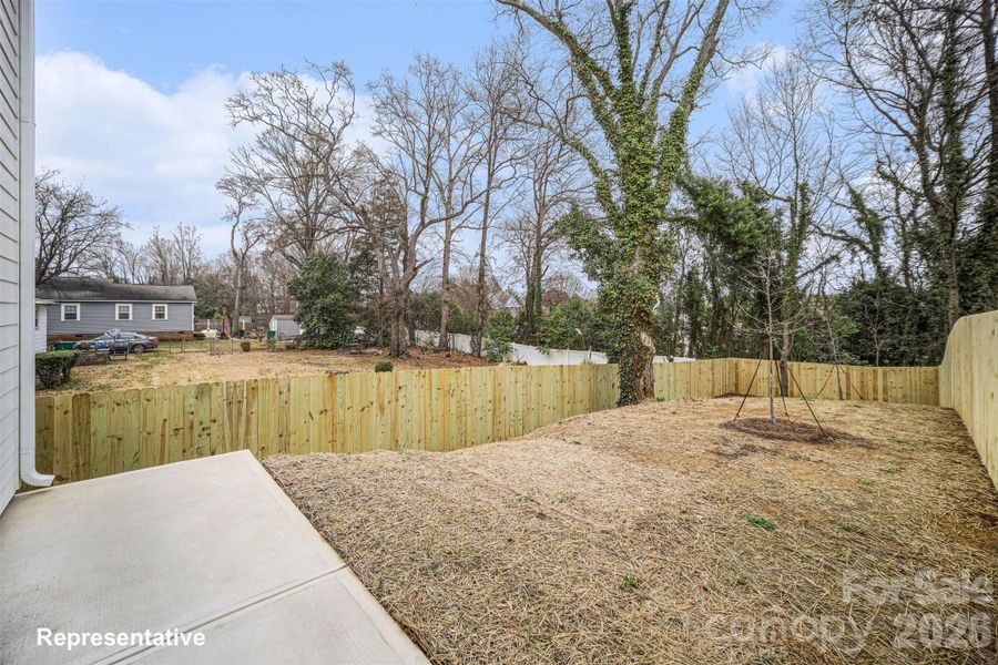 Exterior details and patio area of a home in , Charlotte (Image 4).