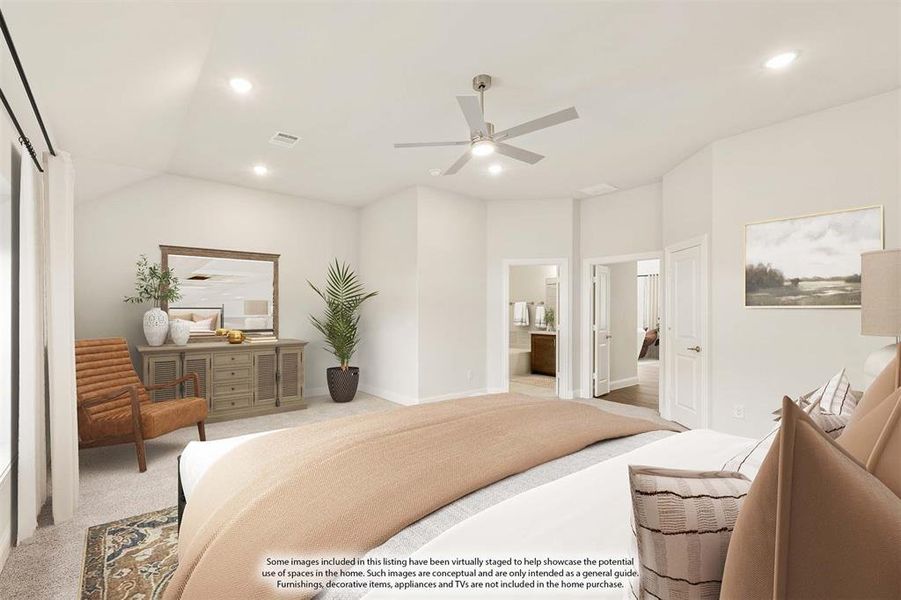 Furnished interior view inside a new home in Liberty, Melissa (Image 7).