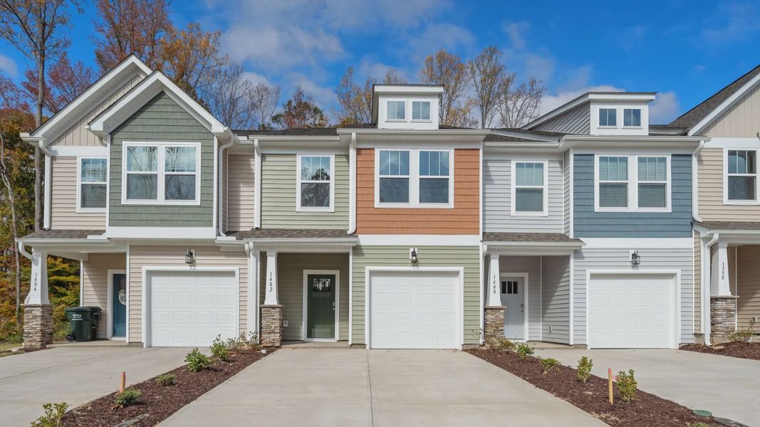 Front Exterior of The Litchfield Design by DRB Homes