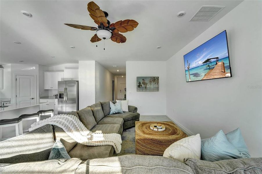 Furnished interior view inside a new home in , Port Charlotte (Image 7). Furnished interior view inside a new home in , Port Charlotte (Image 7).