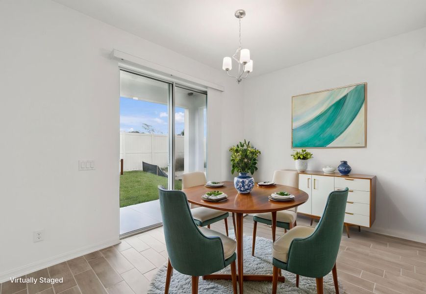 Cafe - Virtually Staged