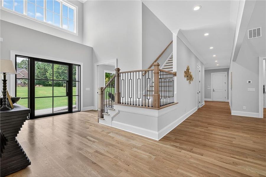 Furnished interior view inside a new home in , Newnan (Image 6).