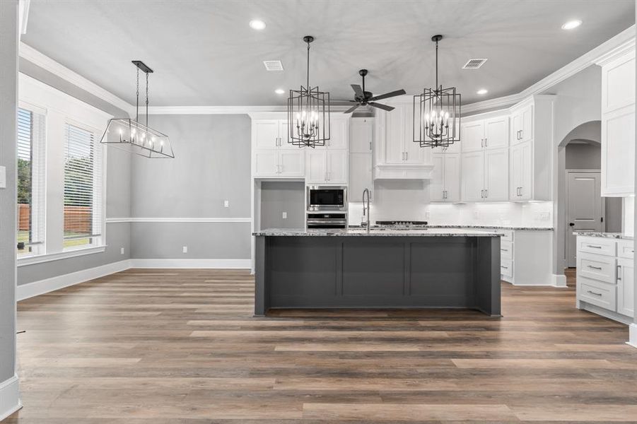 Furnished interior view inside a new home in , Robinson (Image 8). Furnished interior view inside a new home in , Robinson (Image 8).