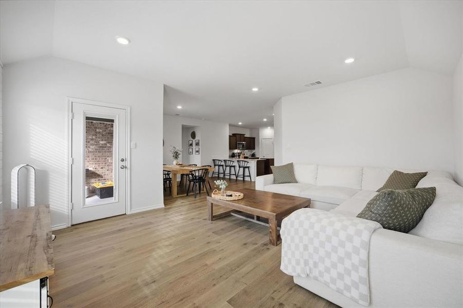 Furnished interior view inside a new home in Stonehaven, Caddo Mills (Image 7).